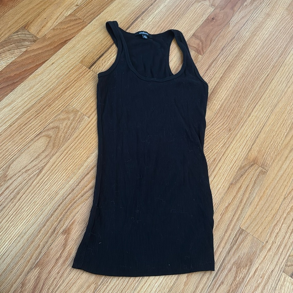 Black Racerback Tank top, Size small